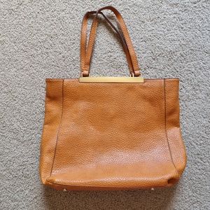 Medium Bag Purse orange/ginger Leather women